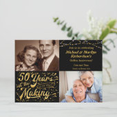 Making Then & Now Anniversaryで50年 招待状 (スタンド正面)