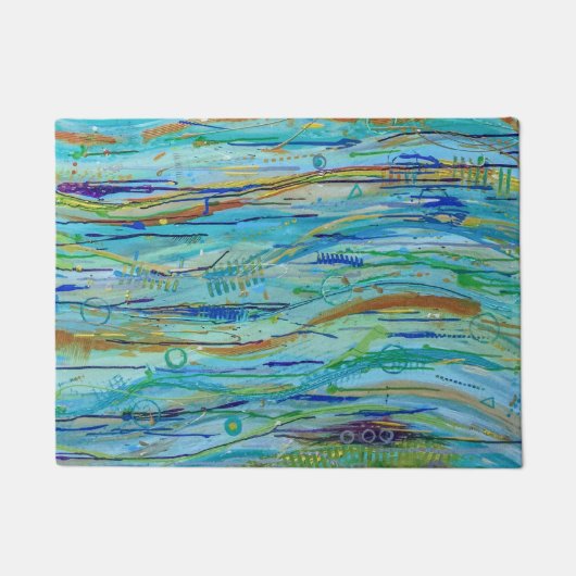 Making Waves Door Mat ドアマット (正面)