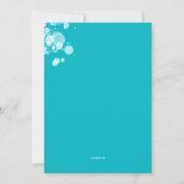 Making Waves Poolパーティの招待状 招待状 (裏面)