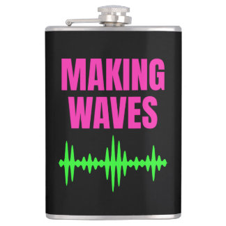 Making Waves - Sound Waves - Music Producer フラスク