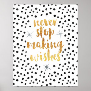 Making Wishes引用文 ポスター