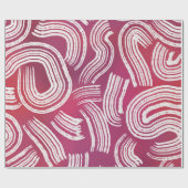 Making your mark Pink ラッピングペーパー (フラット)