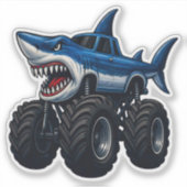 Mako Shark Monster Truck シール (正面)