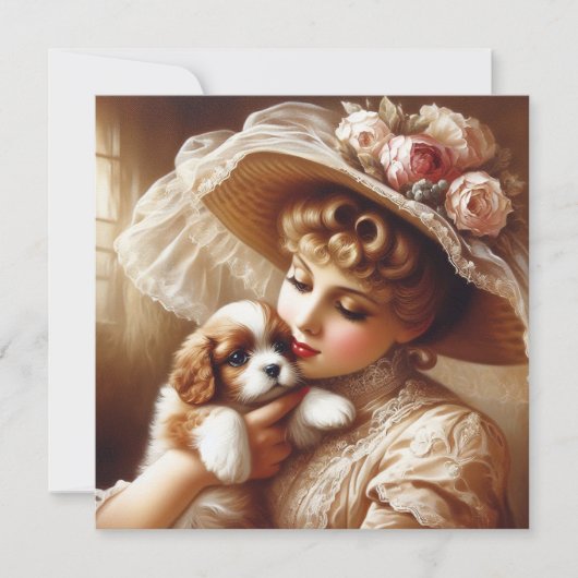 MAKOM1000-ヴィンテージレディーアート シーズンカード (正面)