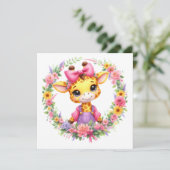 MAKOM – キリン・クリップアート，春の花 シーズンカード (スタンド正面)