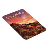 Makoshika State Park Montana マグネット (右側)