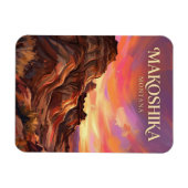 Makoshika State Park Montana マグネット (横)