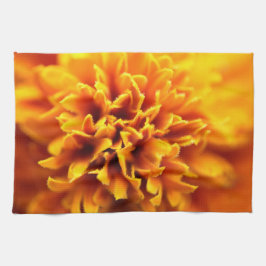 Makro der Studentenblume キッチンタオル