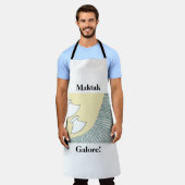 Maktak Galore エプロン (着用した状態)