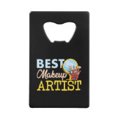 Makup 最高の Artist – 映画クルーのギフト クレジットカード栓抜き (正面)