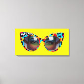 MAL ANTIE / Crazy Aunt Afrikaans humor キャンバスプリント (正面)