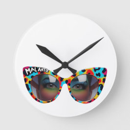 MAL ANTIE / Crazy Aunt Afrikaanse Humor ラウンド壁時計