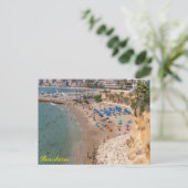 Mal Pasビーチ，ベニドーム，コスタブランカ，スペイン ポストカード (スタンド正面)