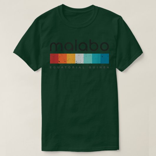Malabo Equatorial Guinea T-Shirt Tシャツ (デザイン正面)