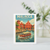 Malacca in Malaysia travel ポストカード (スタンド正面)