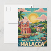 Malacca  Malaysia ポストカード (正面/裏面)