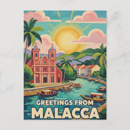 Malacca  Malaysia ポストカード (正面)