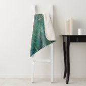 Malachite green marble texture, detail structure o シェルパブランケット (インサイチュ)