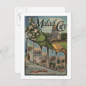 Malad CityLarge Letter ScenesMalad City, ID ポストカード (正面/裏面)