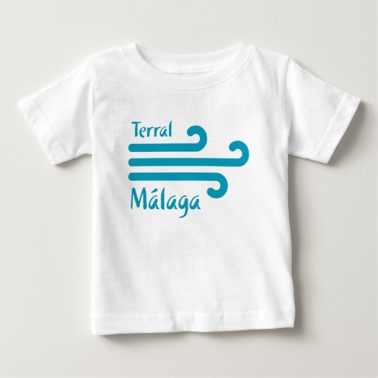 Malagaへようこそ 4: テラル ベビーTシャツ (正面)