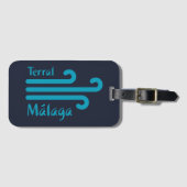 Malagaへようこそ 4: テラル ラゲッジタグ (正面横)