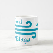 Malagaへようこそ 4: Terral コーヒーマグカップ (中央)