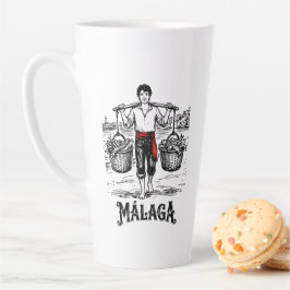 Malagaへようこそ 5: El Cenachero カフェラテマグ