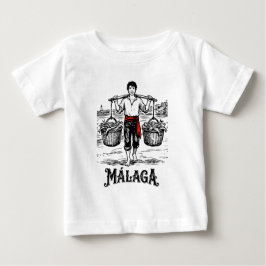 Malagaへようこそ 5: El Cenachero ベビーTシャツ