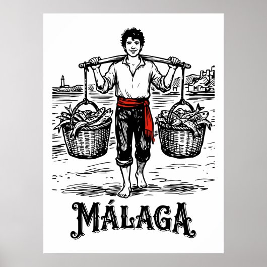 Malagaへようこそ 5: El Cenachero ポスター (正面)