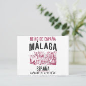Málaga ポストカード (スタンド正面)