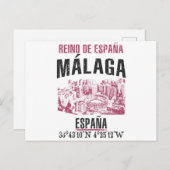 Málaga ポストカード (正面/裏面)