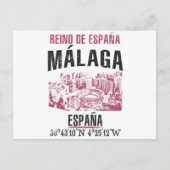 Málaga ポストカード (正面)