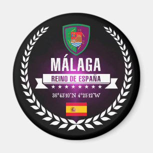 Málaga マグネット