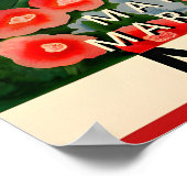 Malaga Spain Costa Del Sol Mediterranean Beach ポスター (角)