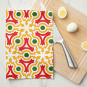 Malaga street walls 1 キッチンタオル (四つ折り)