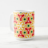 Malaga street walls 1 コーヒーマグカップ (正面左)