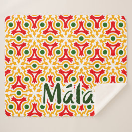 Malaga street walls 1 シェルパブランケット