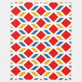 Malaga street walls 2 フリースブランケット (正面)