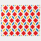 Malaga street walls 2 フリースブランケット (正面(横))