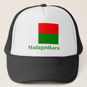 Malagasyの名前のマダガスカルの旗 キャップ
