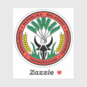 Malagasy Republic seal (1958-1975), Madagascar シール (シート)