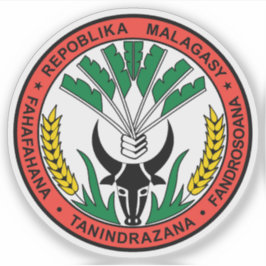 Malagasy Republic seal (1958-1975), Madagascar シール