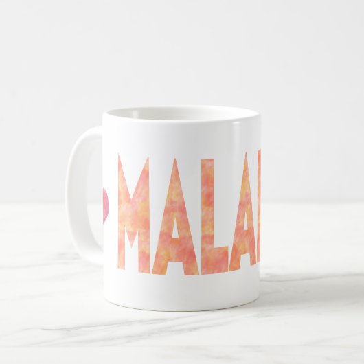 Malaikaのマグ コーヒーマグカップ (正面左)