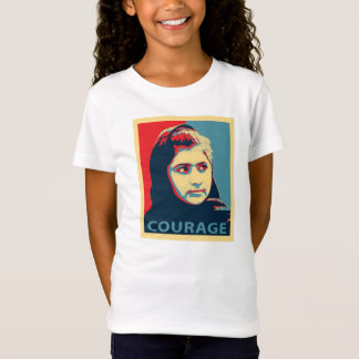Malala Yousafzai -勇気のワイシャツの写真 Tシャツ