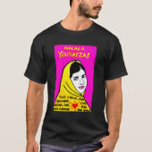 Malala Yousafzai Pop Folk Art friends Tシャツ (正面)