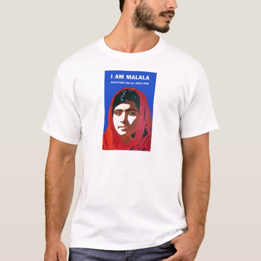 MALALA YOUSAFZAI Tシャツ (正面)