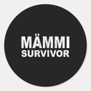 MALAmmi生きおもしろい残り奇数フィンランドの復活祭の食べ物ハッピー ラウンドシール