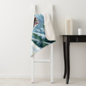 Malamute Pup in the Snow シェルパブランケット (インサイチュ)