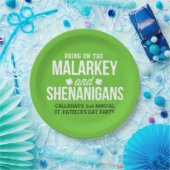 Malarkey及び偽りのカスタムな紙皿 ペーパープレート (パーティー)