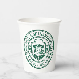Malarkey & Shenanigans Beer Club St. Patrick's Day 紙コップ